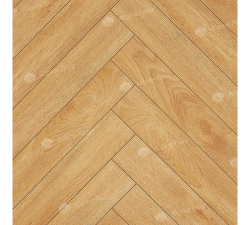 Ламинат Alpine Floor Herringbone 12  LF105-06 Дуб Пьемонт 600х100х12 мм