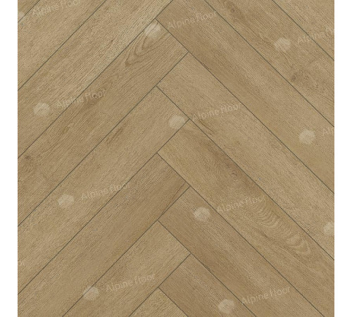 Ламинат Alpine Floor Herringbone 12  LF105-08 Дуб Молизе 600х100х12 мм