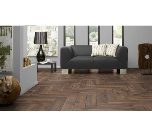 Ламинат Alpine Floor Herringbone LF102-10 Дуб Бордо 606х101х8 мм