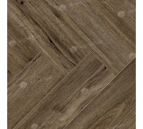 Ламинат Alpine Floor Herringbone LF102-10 Дуб Бордо 606х101х8 мм