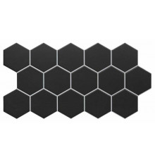 Керамогранит Realonda Hex Black RLD000017 26,5х51 см