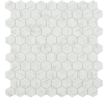 Стеклянная мозаика Vidrepur Hex Marbles № 4300 30,7х31,7 см