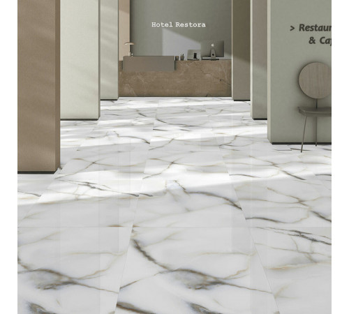 Керамогранит AGL Tiles Hexa White 80х80 см