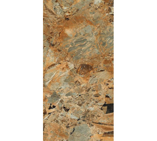 Керамогранит Maimoon High Glossy Breccia Fantastico Brown 80х160 см