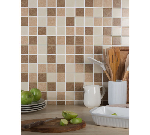 Керамическая мозаика StarMosaic Homework Beige Matt STWB61133 30,6x30,6 см