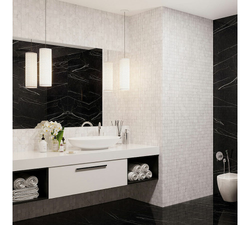 Керамическая мозаика StarMosaic Homework Carrara Matt PMWB82223 30,6x30,6 см