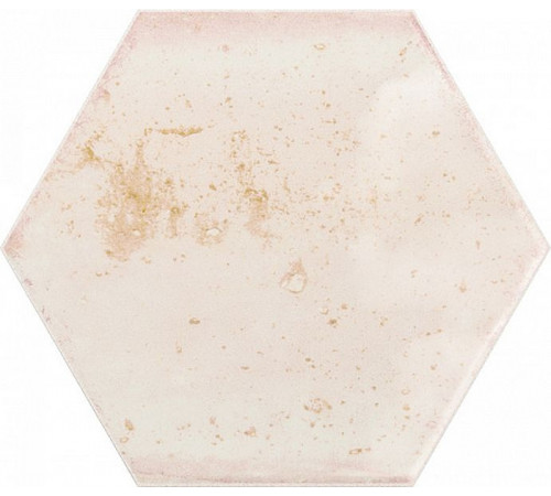 Керамическая плитка Ceramica Ribesalbes Hope Rose Hex Glossy PT03133 настенная 15x17,3 см