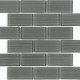 Стеклянная мозаика Caramelle mosaic Impressioni Mattoni Grigio 30x30 см