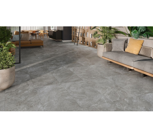 Керамогранит Keratile Indic Nanotech Grey matt rect CAN5INDCDDHA 60x120 см