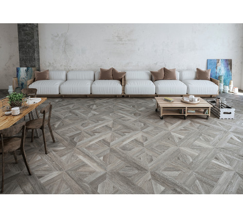 Керамогранит Tuscania Ceramiche Intarsio Grigio R61IN.GR 61х61 см