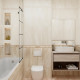 Керамический бордюр Eurotile (Rus) Istambul Beige Eclipse 355 7х30 см