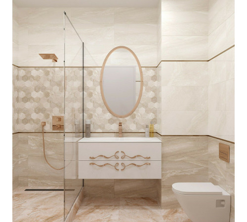 Керамическая плитка Eurotile (Rus) Istambul Beige 3 IT 0006 напольная 40х40 см