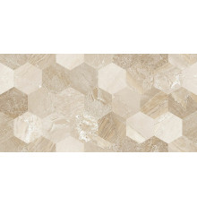 Керамическая плитка Eurotile (Rus) Istambul Beige Decor  настенная 30х60 см