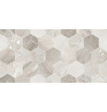 Керамическая плитка Eurotile (Rus) Istambul Grey Decor настенная 30х60 см