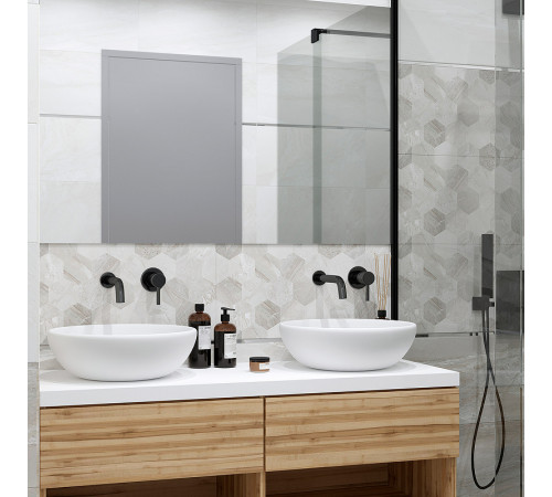 Керамическая плитка Eurotile (Rus) Istambul Grey Decor настенная 30х60 см