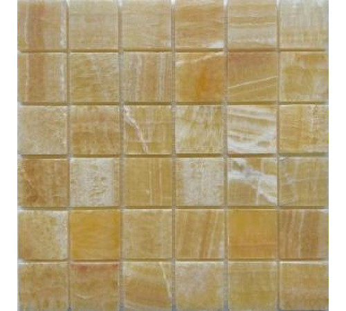 Каменная мозаика из оникса Pixmosaic Honey onyx PIX307 30,5x30,5 см