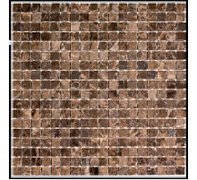 Каменная мозаика Pixmosaic Dark Emperador PIX304 30,5x30,5 см