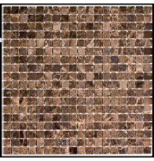 Каменная мозаика Pixmosaic Dark Emperador PIX304 30,5x30,5 см