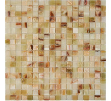 Каменная мозаика из оникса Pixmosaic Jade verde PIX201 30,5x30,5 см