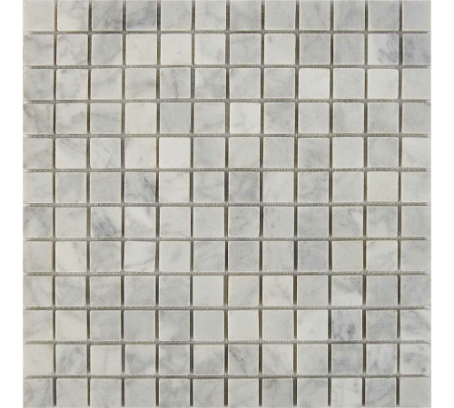 Каменная мозаика Pixmosaic Bianco carrara PIX240 30,5x30,5 см