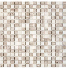 Каменная мозаика Pixmosaic White Wooden, Dolomiti Bianco PIX280 30,5x30,5 см