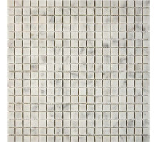 Каменная мозаика Pixmosaic Bianco carrara PIX239 30,5x30,5 см