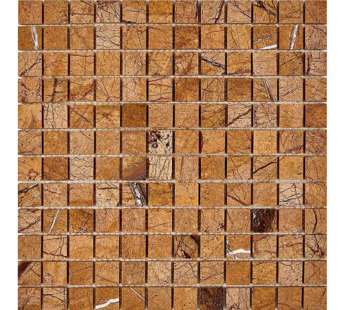 Каменная мозаика Pixmosaic Rain Forest brown (Bidasar brown) PIX293 30,5x30,5 см