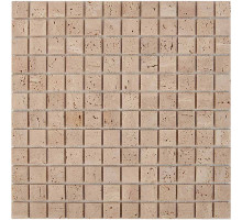 Каменная мозаика из травертина Pixmosaic Travertine PIX258 30,5x30,5 см
