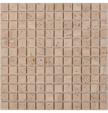 Каменная мозаика из травертина Pixmosaic Travertine PIX258 30,5x30,5 см