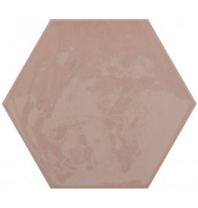 Керамическая плитка Cifre Kane Hexagon Pink 16х18 см