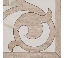 Керамическая вставка Kerama Marazzi Карелли Угол наборный ID120 15,5х15,5 см