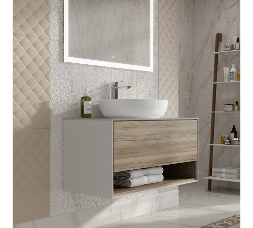 Керамический бордюр Kerama Marazzi Карелли обрезной BDA017R 12х30 см