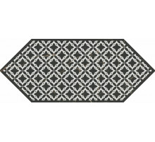 Керамический декор Kerama Marazzi Келуш 1 черно-белый HGD/A480/35006 14х34 см