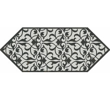 Керамический декор Kerama Marazzi Келуш 2 черно-белый HGD/A481/35006 14х34 см