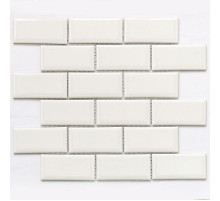 Керамогранитная мозаика Bonaparte Brick White 28,7х29,2 см