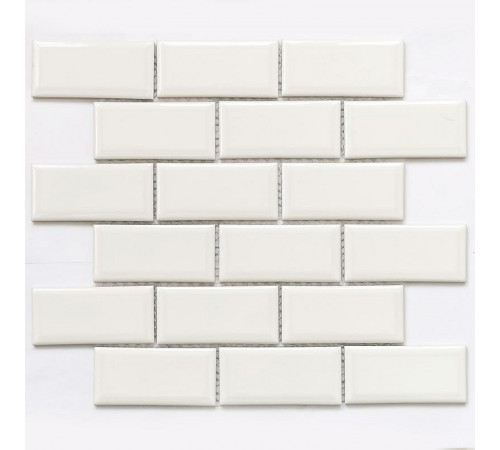 Керамогранитная мозаика Bonaparte Brick White 28,7х29,2 см