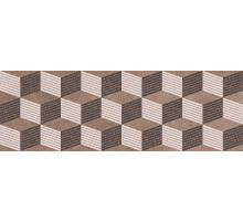 Керамический декор Нефрит Керамика Кронштадт коричневый 04-01-1-17-03-15-2222-0 20х60 см