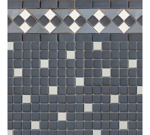 Мозаика Caramelle mosaic L Universo Ornamenti Fascia Equinozio 12,4x39,3 см