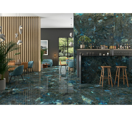 Керамогранит Geotiles Labradorite Blue Super Polished 120х120 см