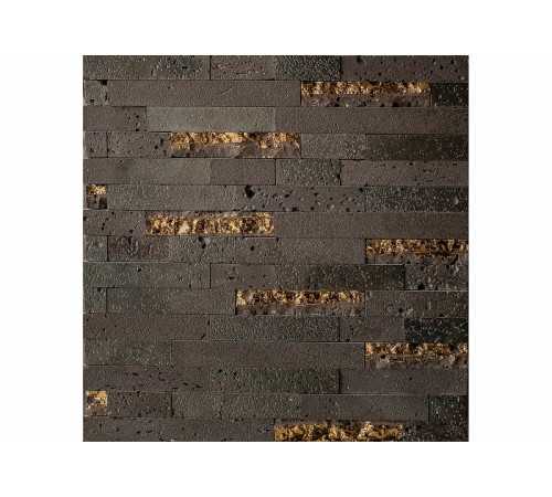 Мозаика Orro Mosaic Lava Black каменная 30х30 см