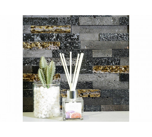 Мозаика Orro Mosaic Lava Black каменная 30х30 см