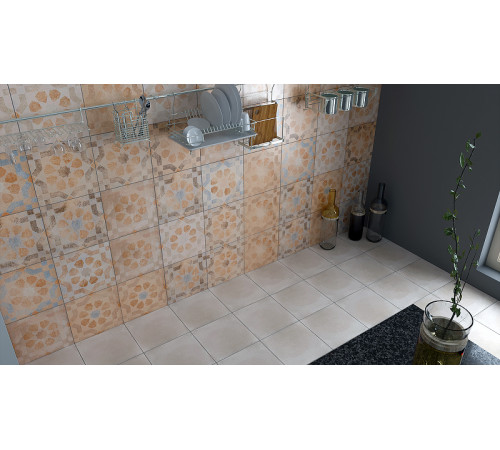 Керамический декор Vives Ceramica Laverton Octogono Turgis Multicolor 20х20 см