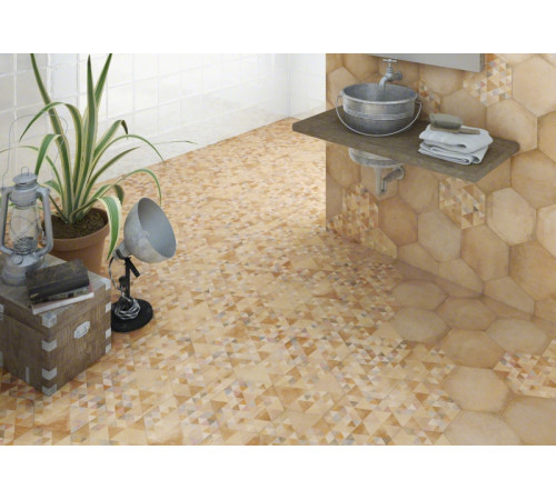 Керамогранит Vives Ceramica Laverton Hexagono Bampton Beige 23х26,6 см