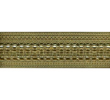 Керамический бордюр Eurotile Lia Beige Emil Grais (золото) 61 9х29,5 см