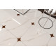 Керамическая плитка Eurotile Lia Calacatta 145 LCT1WT напольная 49,5х49,5 см