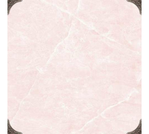 Керамическая плитка Eurotile Lia Milk 142 LMK1BN напольная 49,5х49,5 см