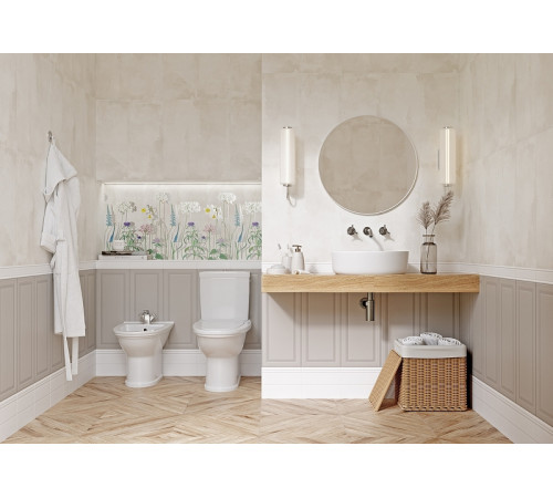 Керамогранит Gracia Ceramica Lignum бежевый 01 45x45 см