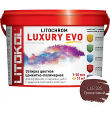 Цементно-полимерная затирка Litokol Litochrom Luxury EVO LLE 335 Гранатовый L0500540002 2 кг