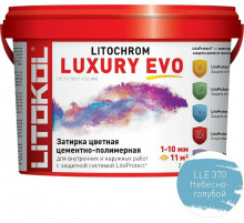 Цементно-полимерная затирка Litokol Litochrom Luxury EVO LLE 370 Небесно-голубой L0500610002 2 кг