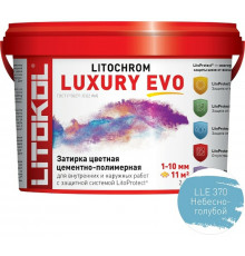 Цементно-полимерная затирка Litokol Litochrom Luxury EVO LLE 370 Небесно-голубой L0500610002 2 кг